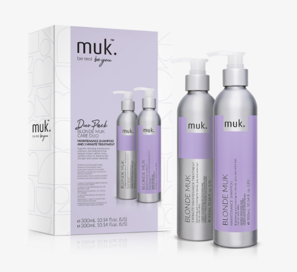 muk. BLONDE MAINTENANCE CARE DUO